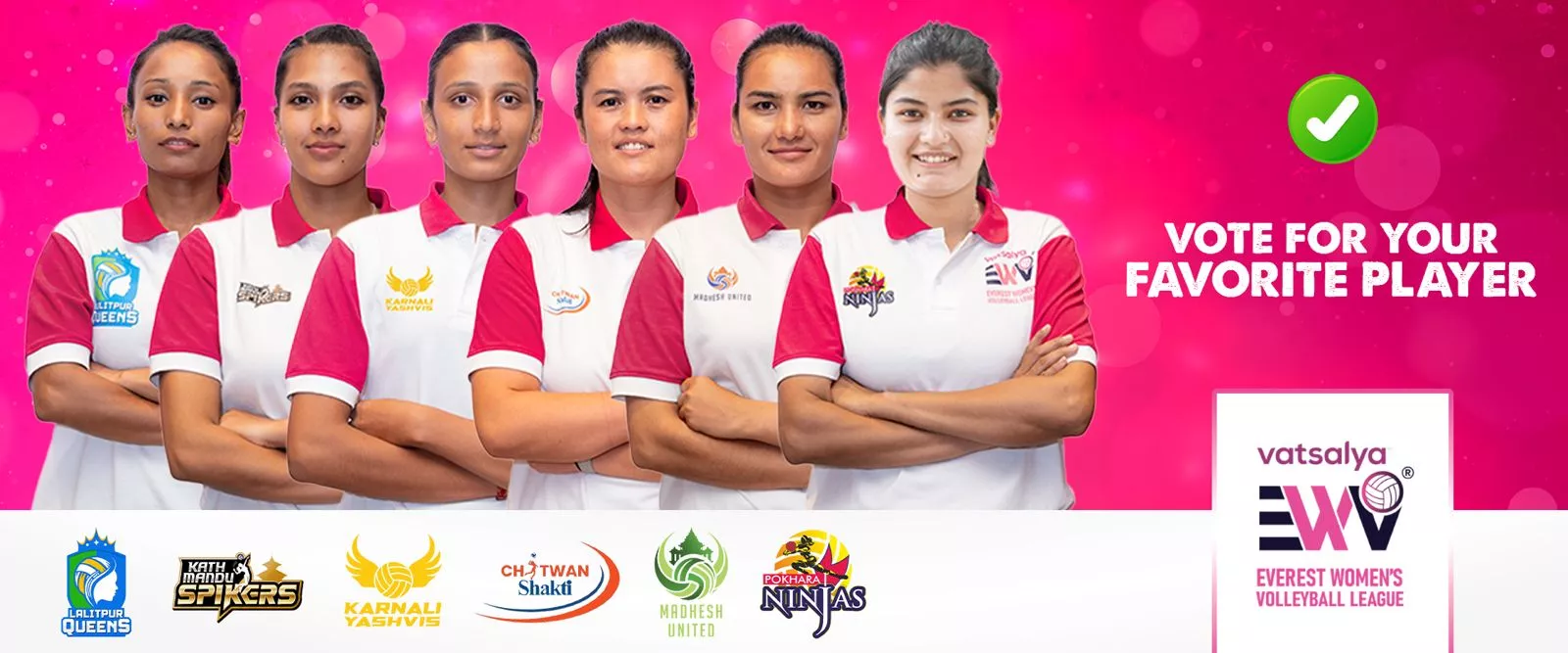 Everest Women's Volleyball Popular Player